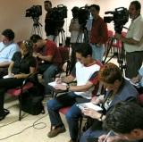 Los periodistas de Valencia protestan por la prohibición a preguntar