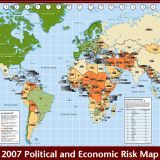 Las zonas ‘calientes’ del ‘Mapa de riesgos políticos y económicos’