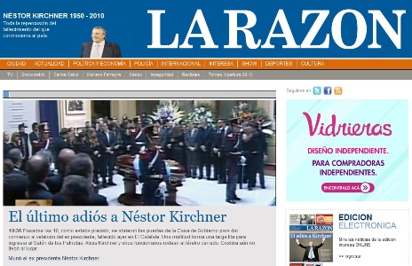 la_razon_muerte_kirchner