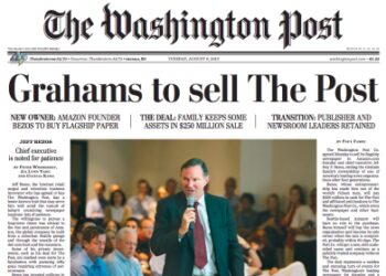 El dueño de Amazon compra el Washington Post ¿Nuevos medios que empiezan a canibalizar a los viejos?