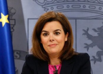 Soraya Sáenz de Santamaría, cara a cara con Sergio Martín esta noche en el Canal 24 Horas