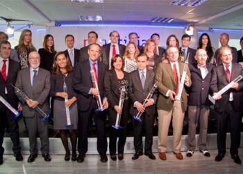 Foto de los premiados de Los Mejores de prnoticias 2013