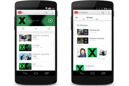 Youtube musica streaming