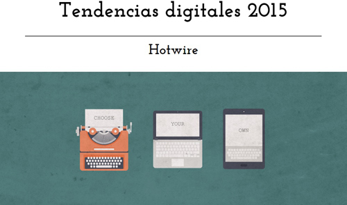 Tendencias Digitales 2015 Hotwire