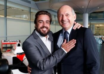 Fernando Alonso y Ron Dennis, McLaren