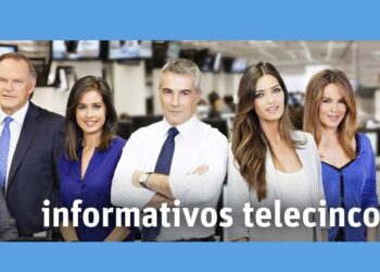 Equipo de los Servicios Informativos de Telecinco