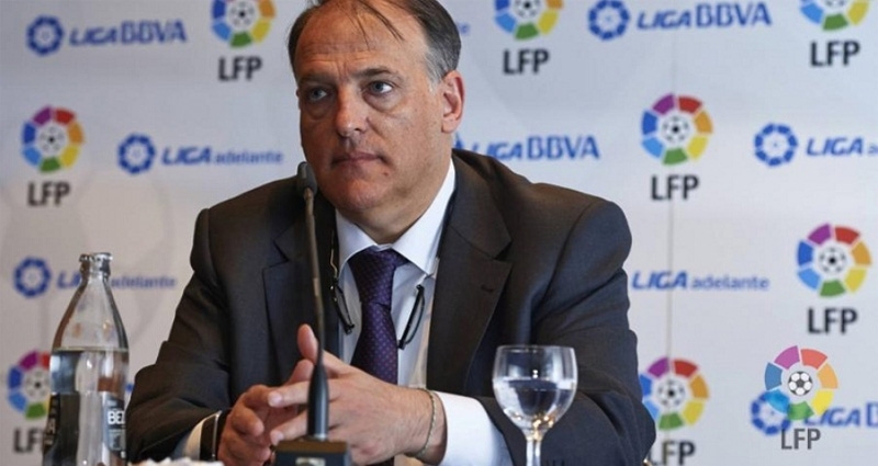 Javier Tebas, presidente de la LFP