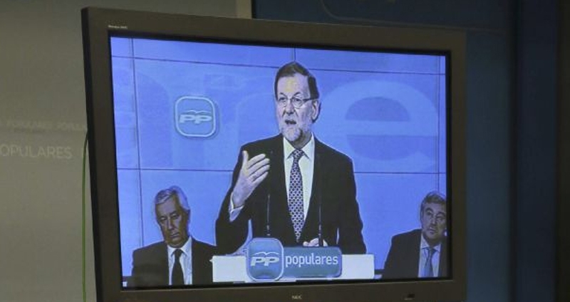 Mariano Rajoy en plasma