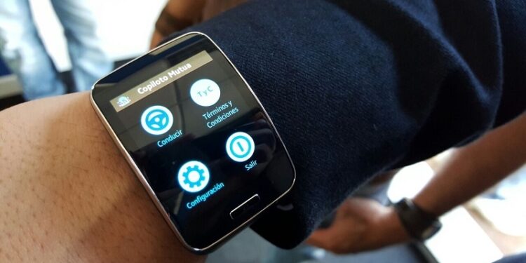 Samsung Gear S presenta 'Copiloto Mutua'