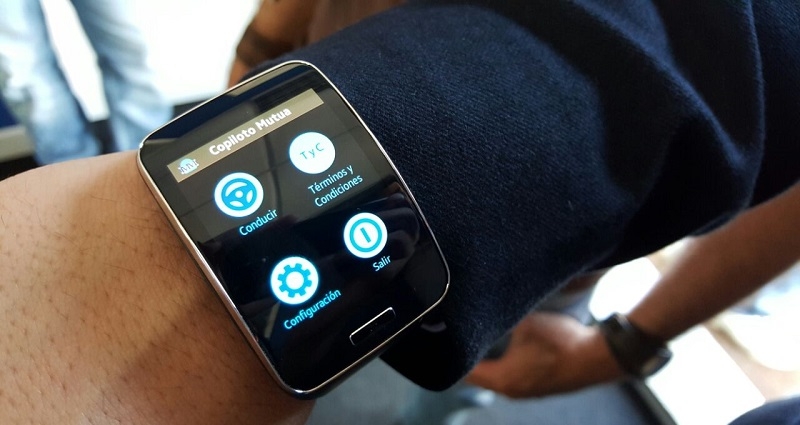 Samsung Gear S presenta 'Copiloto Mutua'