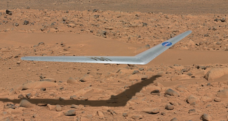 Dron que la NASA enviará a Marte