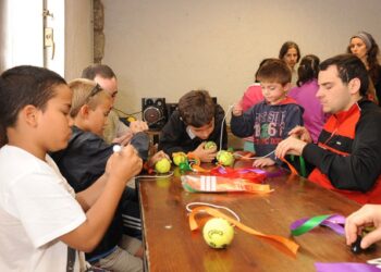 Campamento de la ONCE