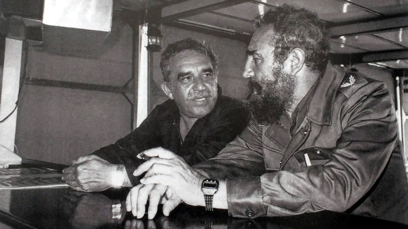 Garcia Marquez y Fidel