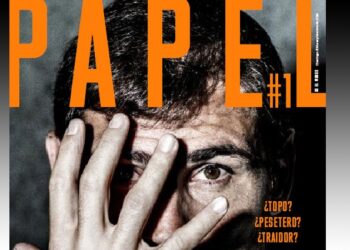 Primera portada de 'Papel', el nuevo dominical de 'El Mundo'