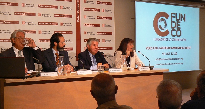 Momento de la presentación de Fundeco