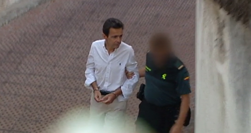 Alberto Portuondo detenido