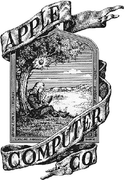 primer logo de apple