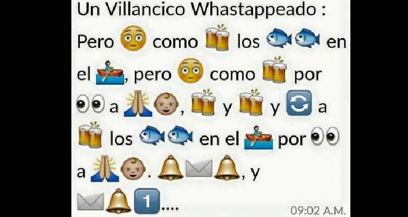 villancico whastapp