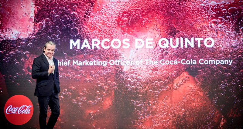marcos de quinto chief marketing officer coca cola