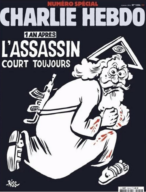 Portada Charlie Hebdo primer aniversario