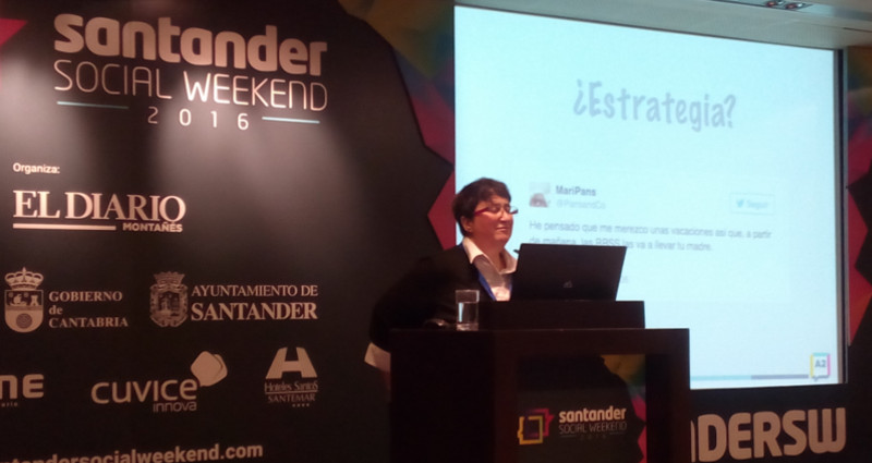 Dolores Vela en Santander Social Weekend