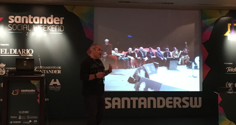 Javier Sirvent en Santander Social Weekend 2016