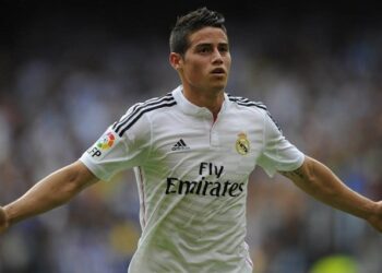 James Rodríguez, jugador del Real Madrid afectado por la publicación de Football Leaks