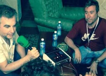 Carlos Alsina en Cuba. Foto vía @MasDeUno