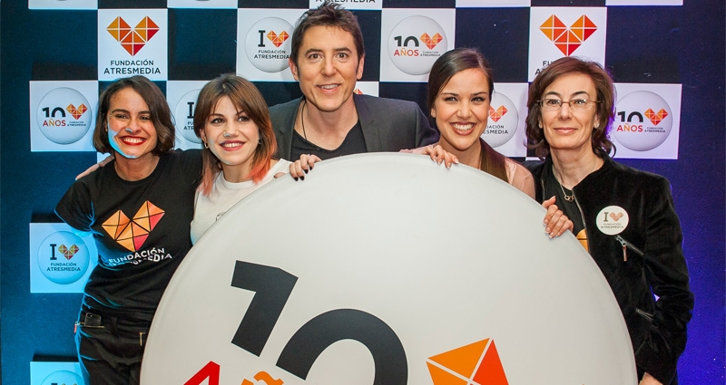 Lary León, Angy, Manel Fuentes, Roko, y Carmen Bieger