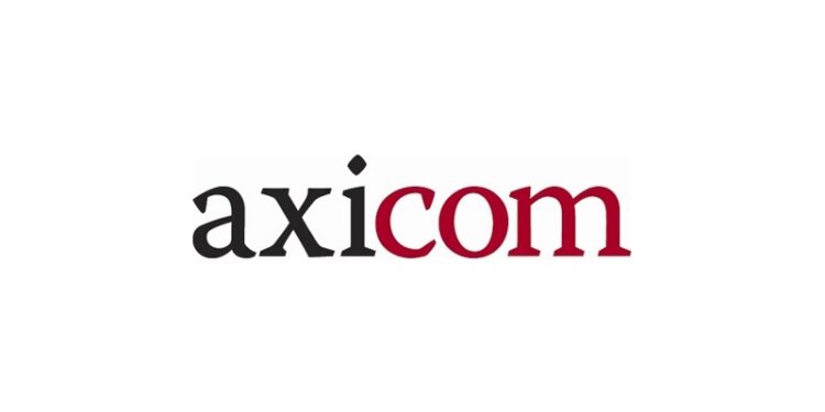 El logo de la agencia de Comunicación AxiCom