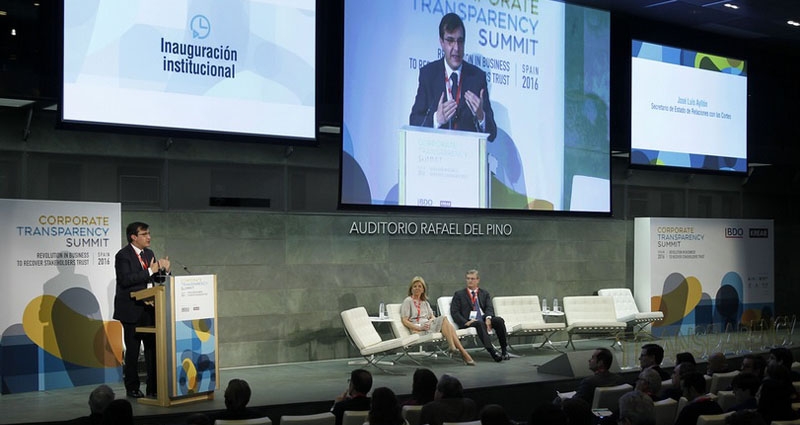 Uno de los momentos del Corporate Transparency Summit, organizado por Kreab y BDO