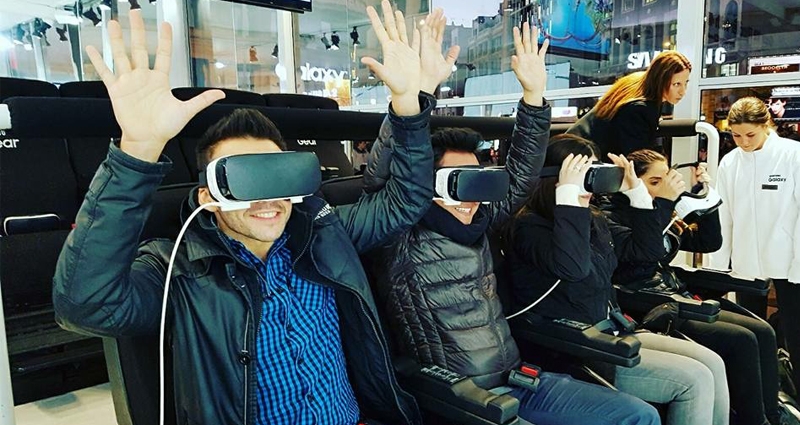Experiencia VR de Samsung en Madrid