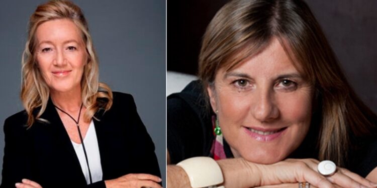 A la izquiera, Marina Specht, CEO de MRM//McCann y a la derecha Teresa García, CEO de Ketchum.