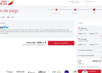 Iberiaexpress.com incorpora PayPal como método de pago adicional