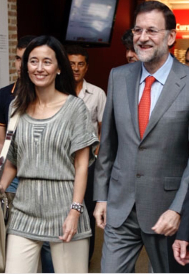 Ana Torme y Mariano Rajoy