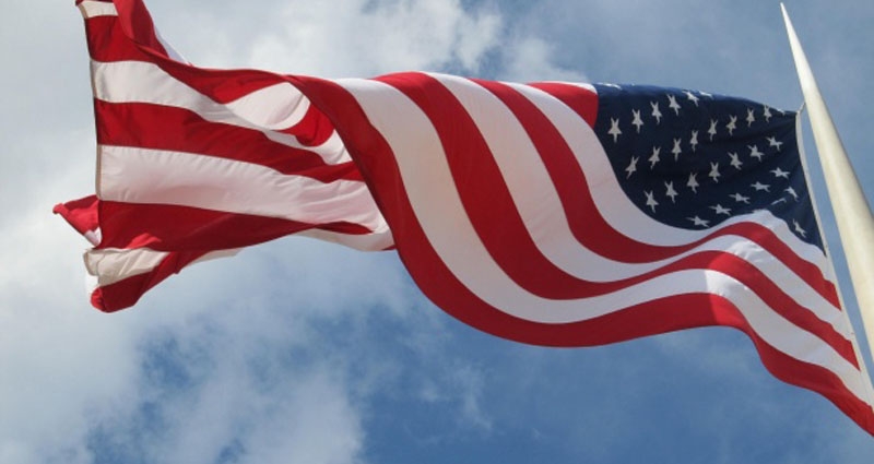 La bandera estadounidense en una imagen de archivo.