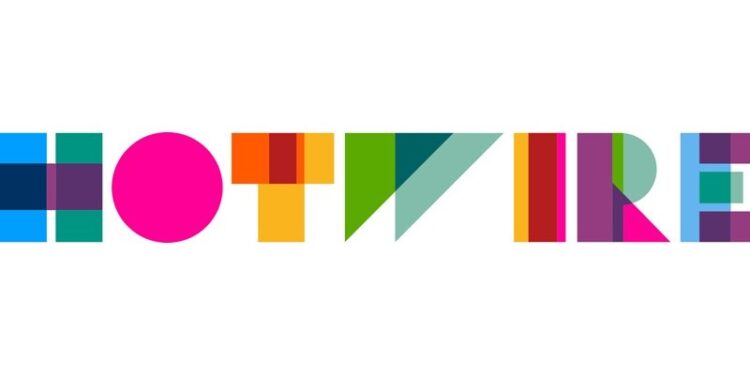 El logo de la agencia de Comunicación Hotwire.
