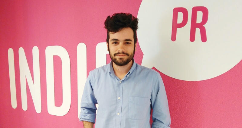 Andrés Mateo, el nuevo responsable del departamento de arte y creatividad de Indie PR