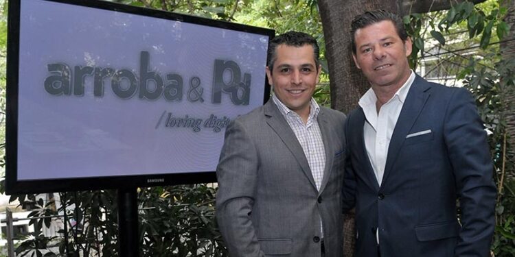 Gustavo Gou, Director General de Promo Digital y Daniel Casal, CEO de Arroba