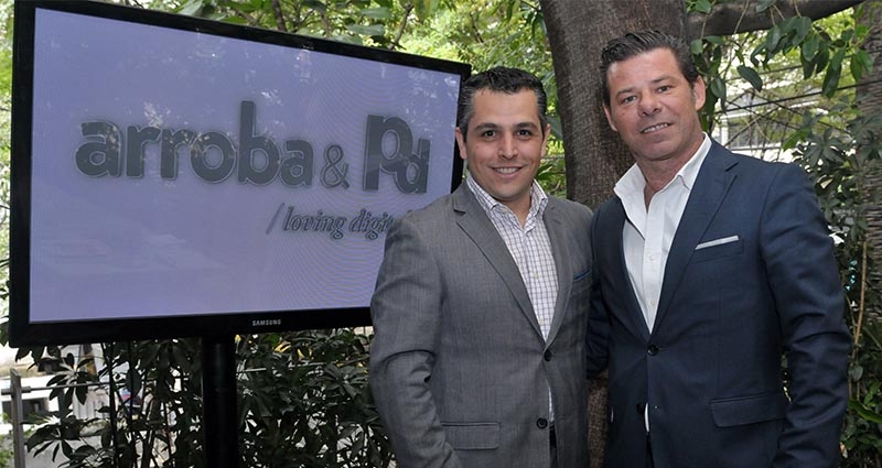 Gustavo Gou, Director General de Promo Digital y Daniel Casal, CEO de Arroba