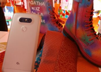 LG G5 en color rosa