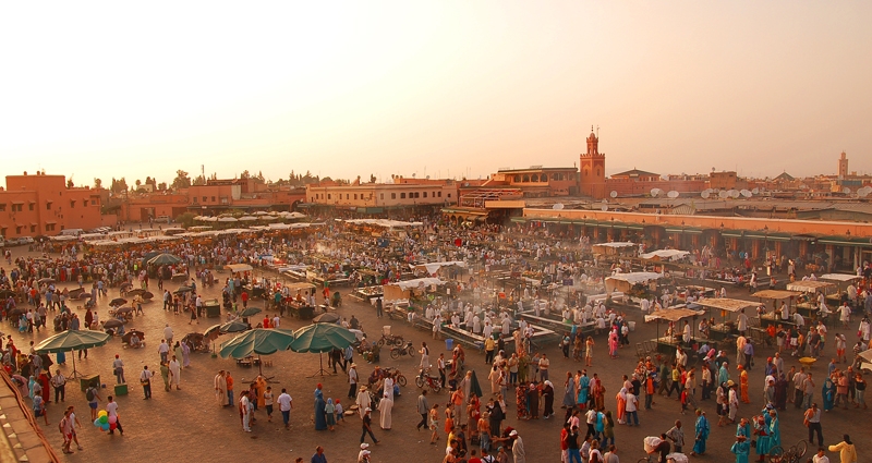 Marrakech, donde se celebrará la cumbre climática, en una imagen de archivo.