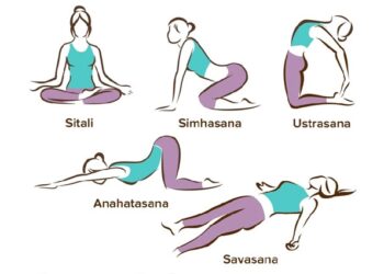 Las Cinco mejores posturas de yoga para combatir el calor