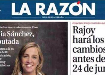 La Razon Tania Sanchez Marhuenda