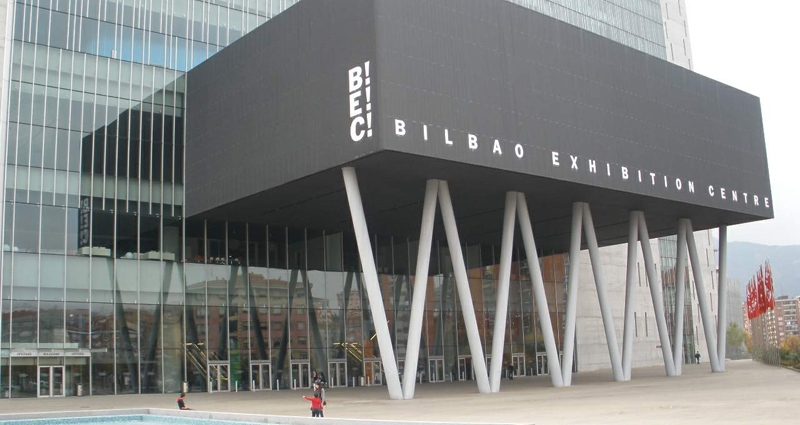 Una imagen del Bilbao Exhibition Centre (BEC) en Barakaldo, donde se celebrará el Biospain 2016. FOTO: Wikimedia Commons.