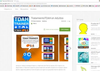 Terapia para el TDAH, jugando con una app