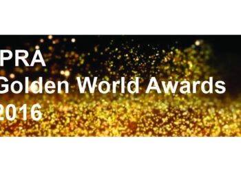 Cartel promocional de los Golden World Awards de la Asociación Internacional de Relaciones Públicas (IPRA, por sus siglas en inglés). FOTO: www.ipra.org.
