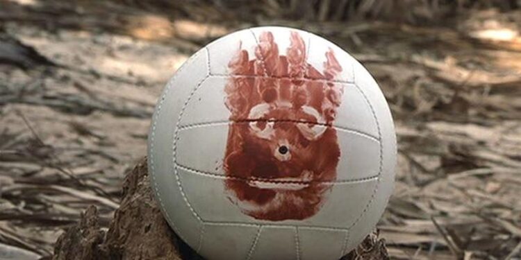 El balón Wilson de la película 'Naúfrago'.
