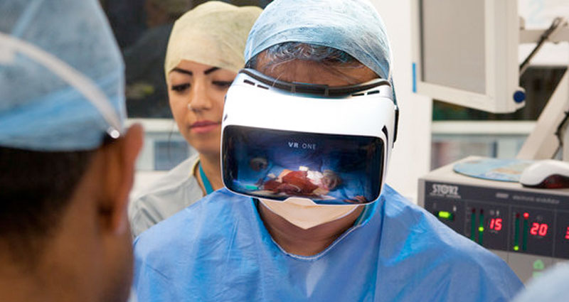 realidad virtual medicos