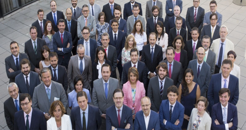 El equipo de Llorente & Cuenca.